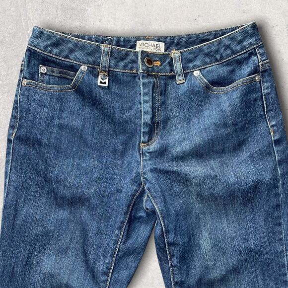 MICHEAL MICHAEL KORS CLASSIC STRAIGHT BLUE JEANS SMALL 4 - Picture 3 of 7